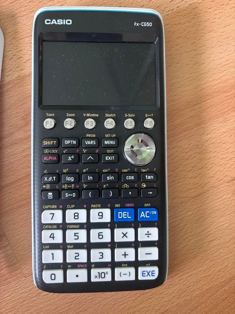 Grafische rekenmachine Casio FX-CG 50 examen mode, Ophalen of Verzenden, Grafische rekenmachine