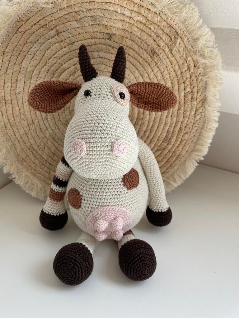 Gehaakte koe, Ophalen of Verzenden, Nieuw, Haken, Overige typen