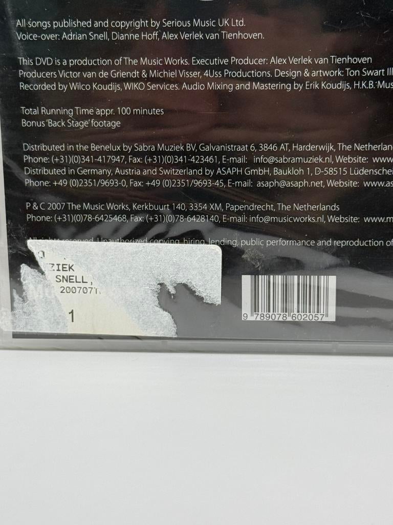 Adrian Snell concert dvd Seven Words NIEUW in seal 001, Verzenden, Nieuw in verpakking