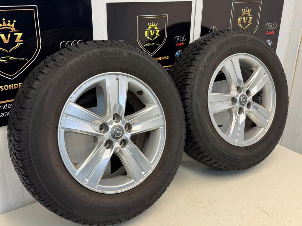 Org.215/65R16 Opel Astra K bj.2016 2 stuks velgen winterband, Auto-onderdelen, Banden en Velgen, 16 inch, Banden en Velgen, EVZ Handelsonderneming