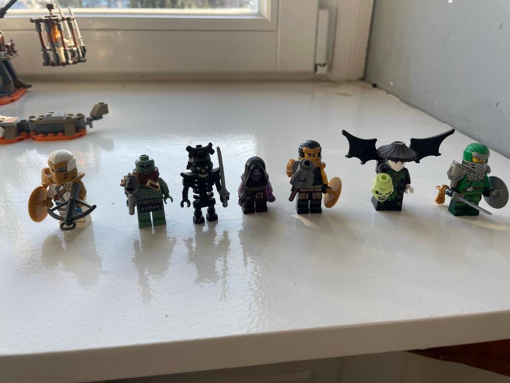 LEGO Ninjago 71722 Skull Sorcerer's Dungeons, Ophalen of Verzenden, Zo goed als nieuw, Complete set, Lego