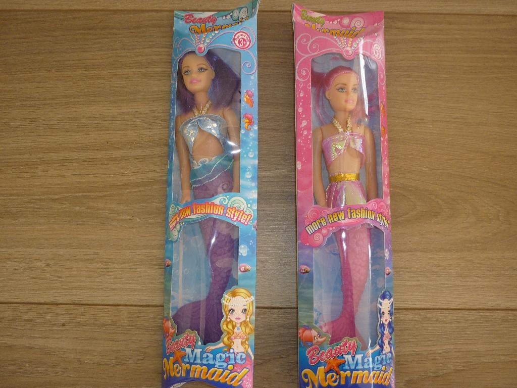 Nieuw Zeemeermin poppen, Ophalen of Verzenden, Nieuw, Overige typen