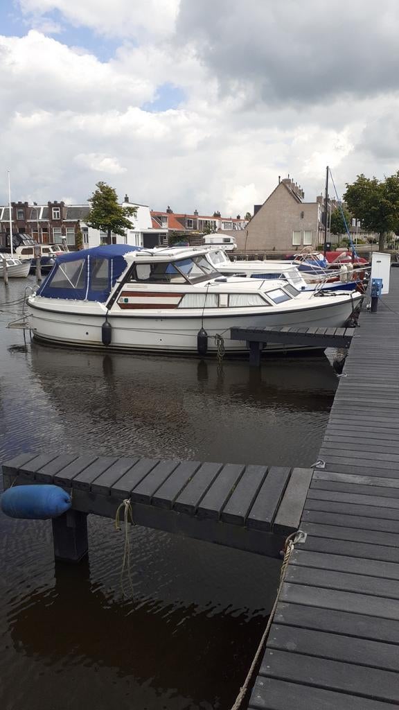 Noorse spitsgatter tresfjord 28, Watersport en Boten, Ophalen, Binnenboordmotor, Diesel, Zo goed als nieuw
