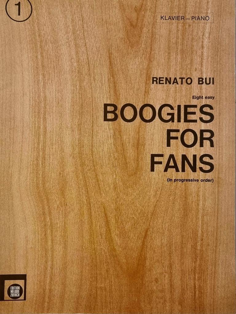 Boogies for Fans Piano.  Renato Bui., Gebruikt, Ophalen of Verzenden, Thema, Piano