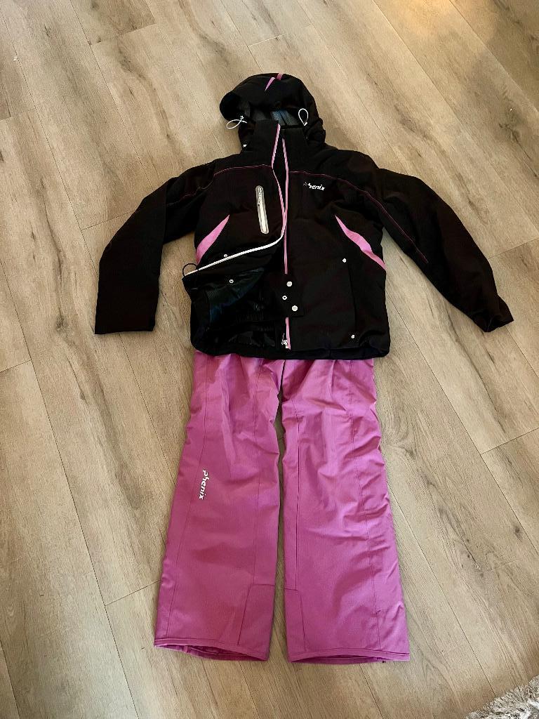 Ski jas met bijpassende skibroek, Ophalen, Zo goed als nieuw, Maat 42/44 (L), Jack