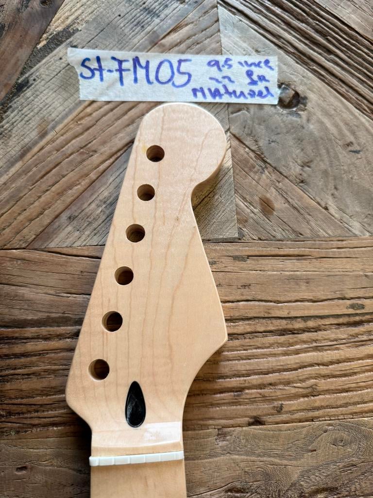 Stratocaster Hals” Tiger Flame Maple Naturel “ ST-FMO5, Muziek en Instrumenten, Instrumenten | Onderdelen, Verzenden, Geen, Geen