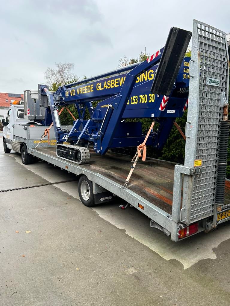 Hoogwerker Teupen leo 25 T incl combinatie, Zakelijke goederen, Machines en Bouw | Liften, Steigers en Ladders, Ophalen of Verzenden