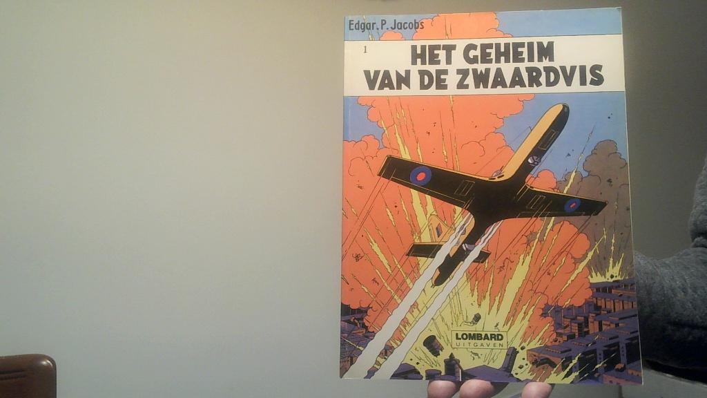 blake en mortimer 1 het geheim van de zwaardvis 1977, Boeken, Stripboeken, Eén stripboek, Ophalen of Verzenden, Zo goed als nieuw