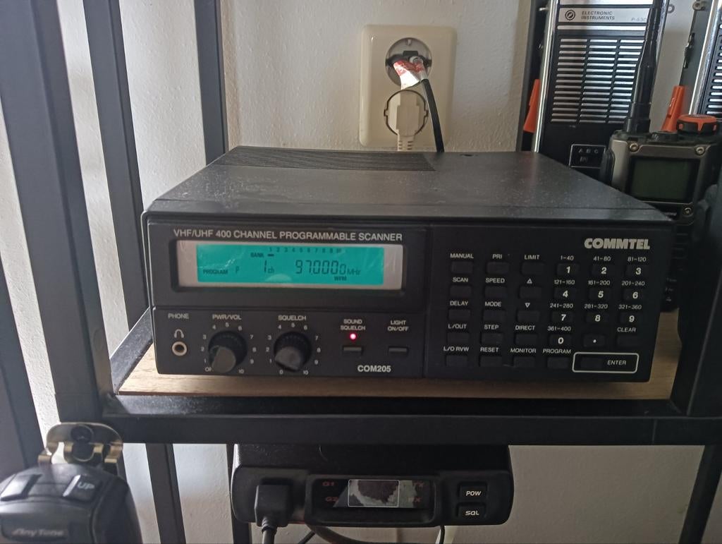 Commtel COM205 Scanner, Ophalen of Verzenden, Gebruikt, Radio