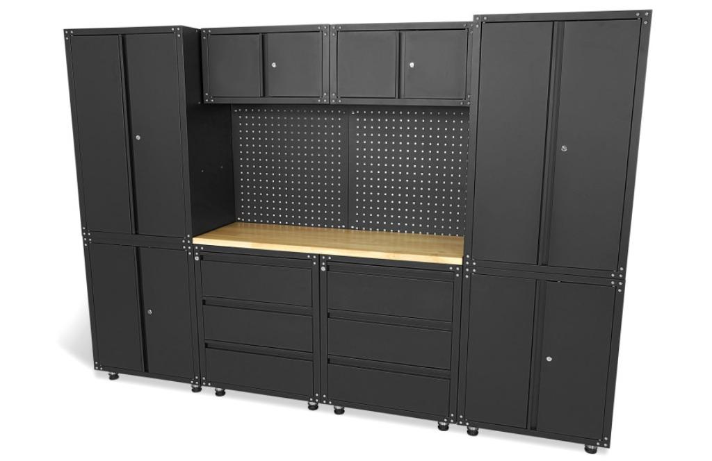 Werkplaatssysteem / werkplaatskasten 11-delig PROFI  *TIP*, Doe-het-zelf en Verbouw, Werkbanken, Nieuw, Ophalen of Verzenden