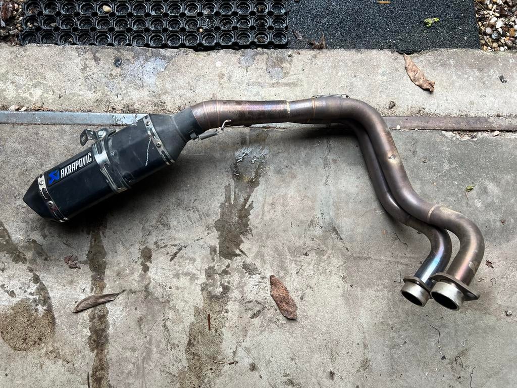 Akrapovic Uitlaat - Gebruikt, Motoren, Ophalen of Verzenden, Gebruikt