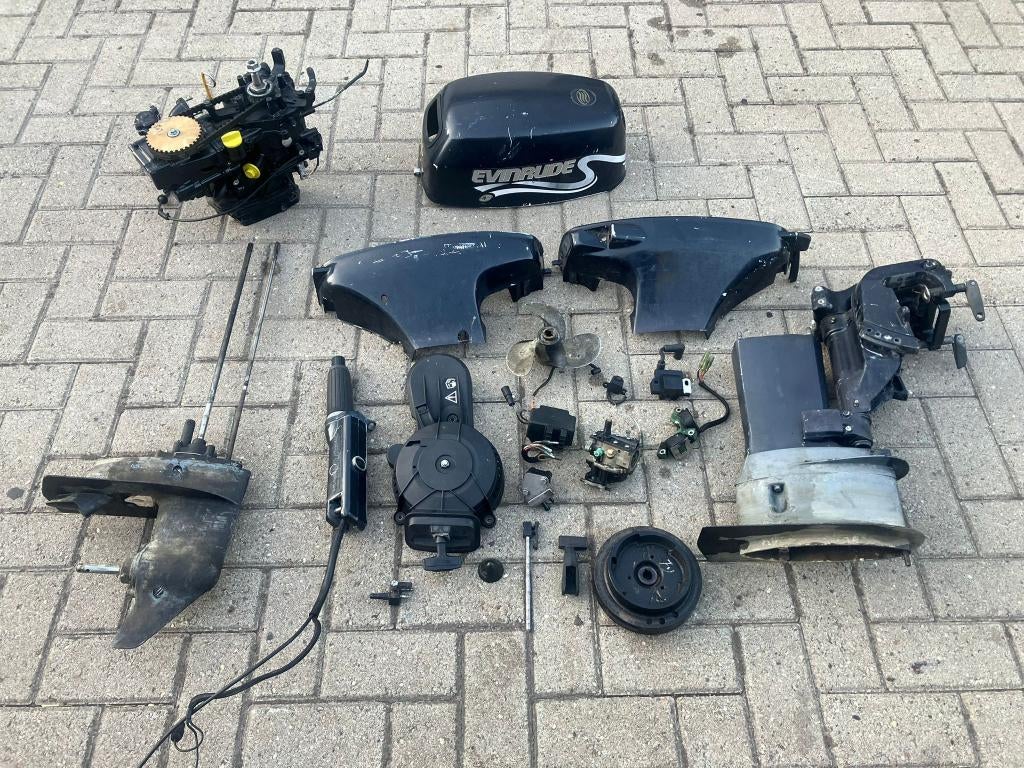 Evinrude Johnson 5/6 pk 4 takt buitenboordmotor onderdelen, Watersport en Boten, Ophalen of Verzenden, Gebruikt, Motor en Techniek