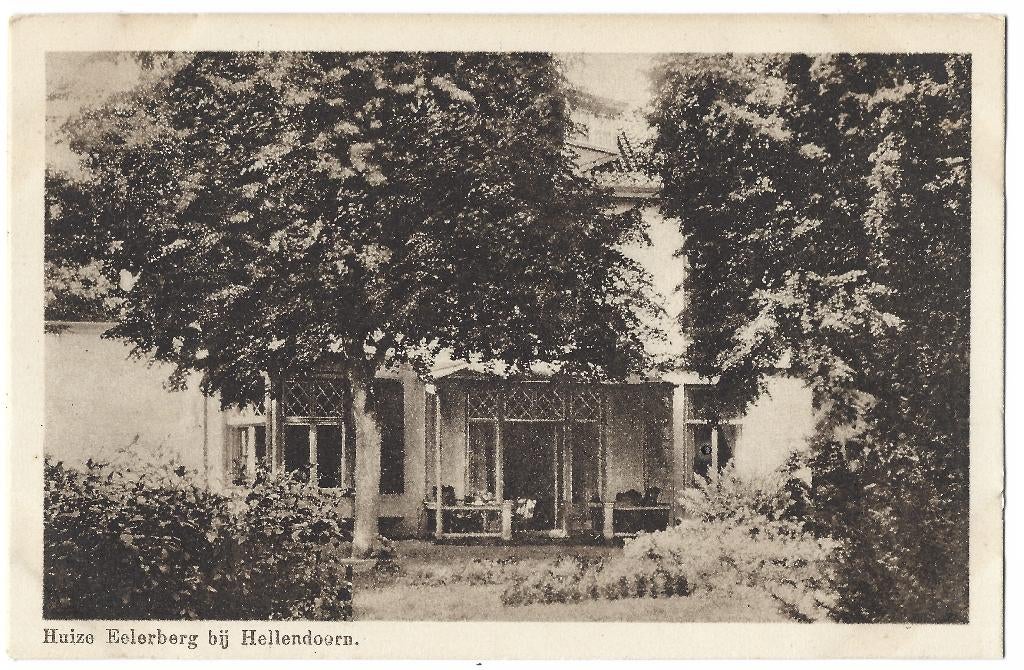Hellendoorn, Huize Eelerberg bij Hellendoorn, Verzenden, 1940 tot 1960, Ongelopen, Overijssel