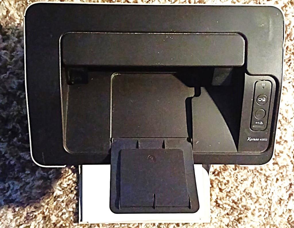 samsung laserprinter Xpress M2022 met lege cartridge, Ophalen, Zwart-en-wit printen, Gebruikt, Printer