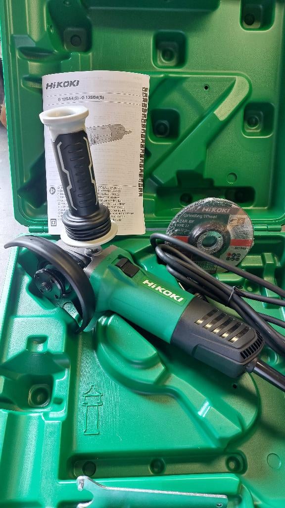 Hikoki G13SB4 Haakse slijper Slijptol 125mm NIEUW!, ., Nieuw, Ophalen of Verzenden, .