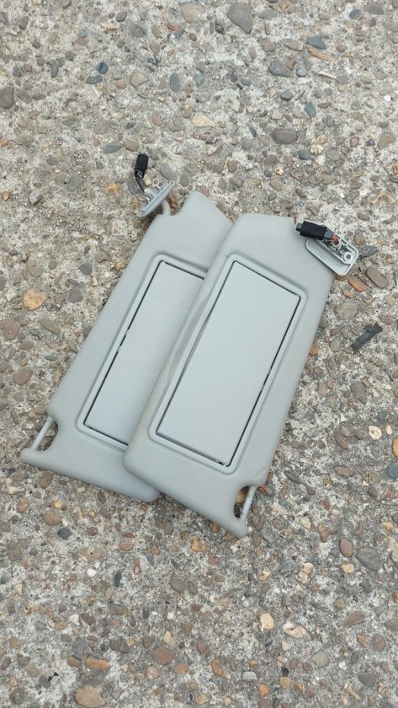 Set zonnekleppen met verlichting Opel Astra H, Ophalen of Verzenden