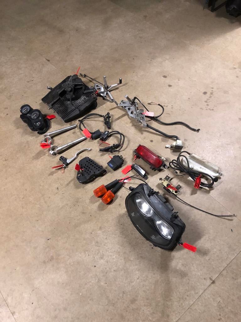 Suzuki GSX-R 750 1992-1995 Diverse onderdelen, Ophalen, Gebruikt, ., .