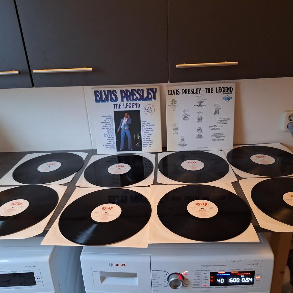 Elvis Presley the legend lp box., Cd's en Dvd's, Vinyl | Rock, Gebruikt, Rock-'n-Roll, 12 inch, Ophalen of Verzenden