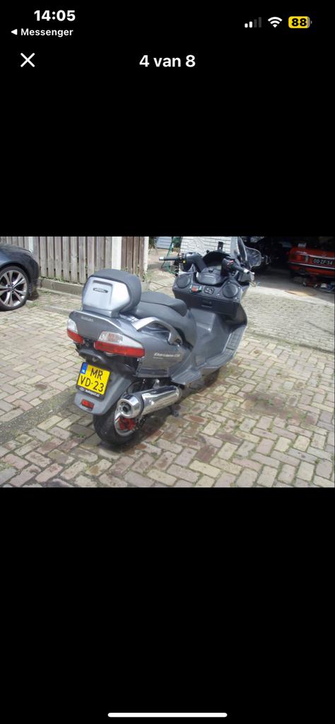 Suzuki AN 650 Burgman - Comfortabele Motorscooter