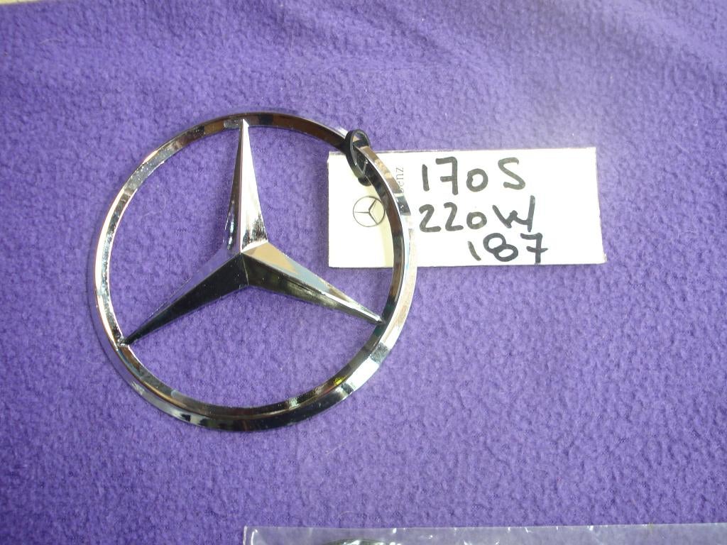 Nieuwe koffersterren & type emblemen vr MERCEDES oldtimers, Ophalen of Verzenden, Nieuw, Mercedes-Benz