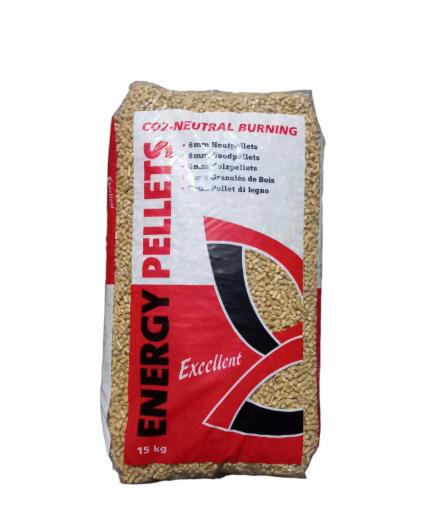 Energy pellets a 990kg €415,-, Minder dan 3 m³, Ophalen, Overige houtsoorten, Blokken