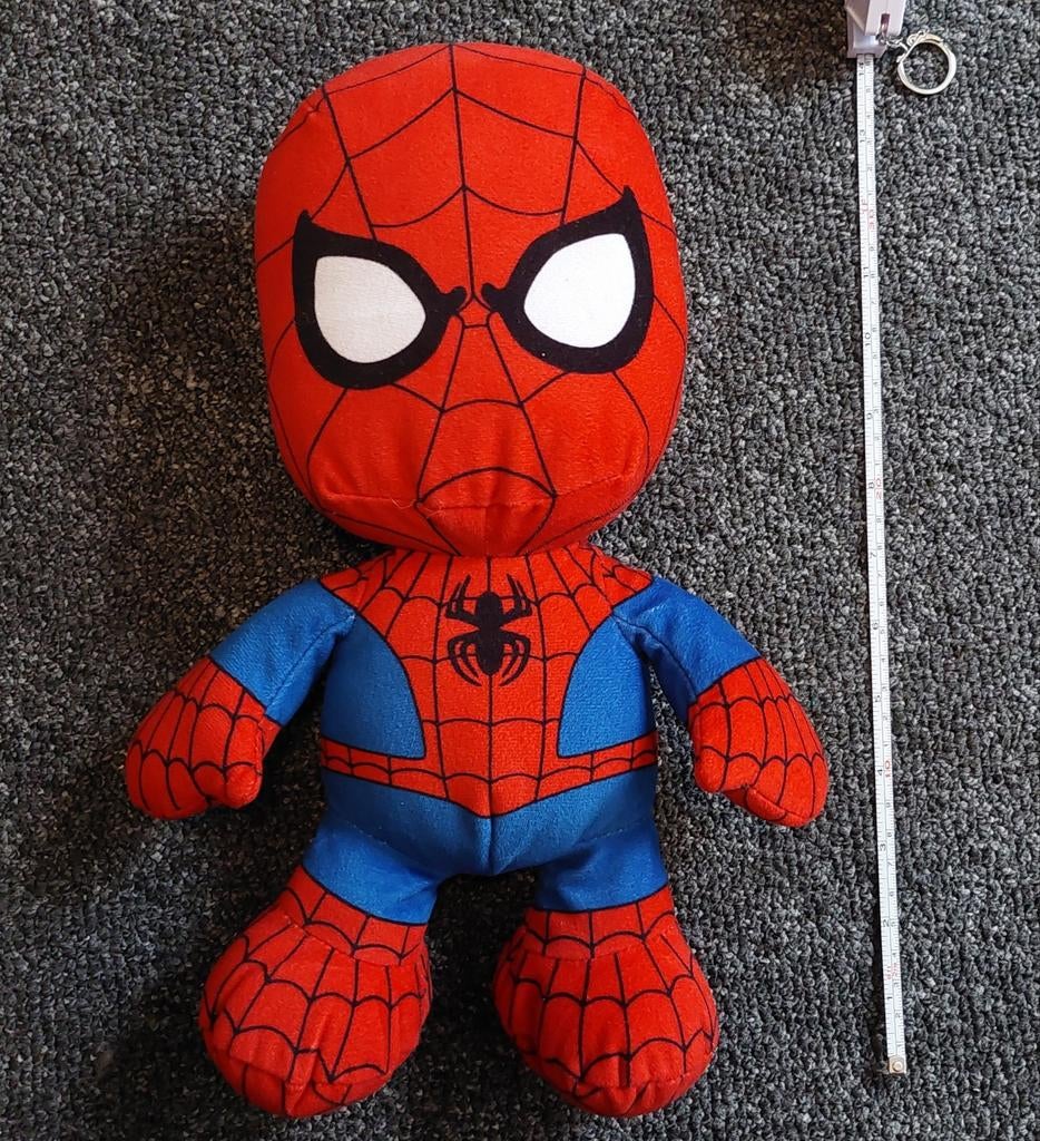 Spidermanknuffel, Ophalen of Verzenden, Zo goed als nieuw