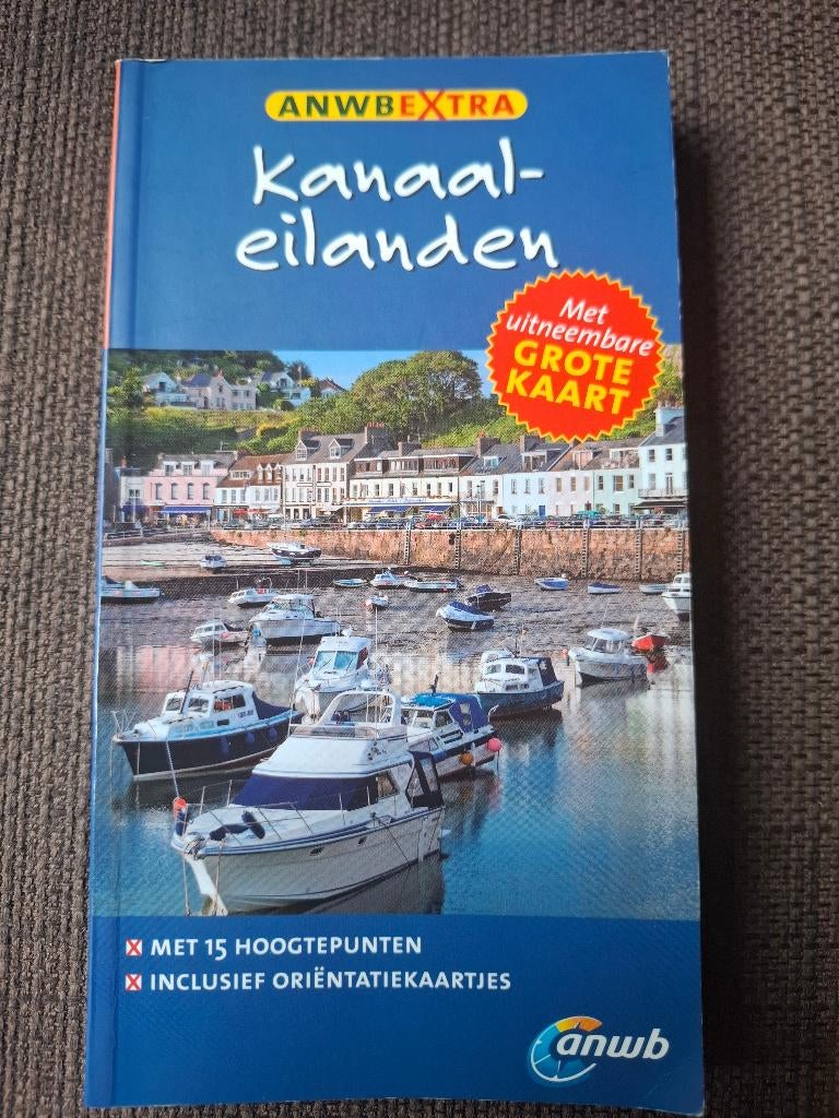 ANWB reisgids - Kanaaleilanden (Jersey, Guernsey) + kaart!, Boeken, Reisgidsen, Gelezen, Europa, Ophalen of Verzenden, Reisgids of -boek
