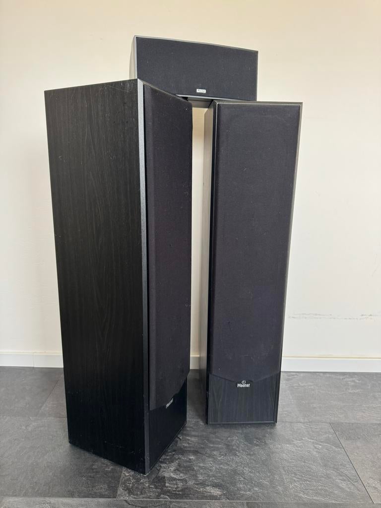 2x Magnat Concept 1000 + Magnat Integra, Audio, Tv en Foto, Luidsprekers, Ophalen, Gebruikt, Magnat, 120 watt of meer