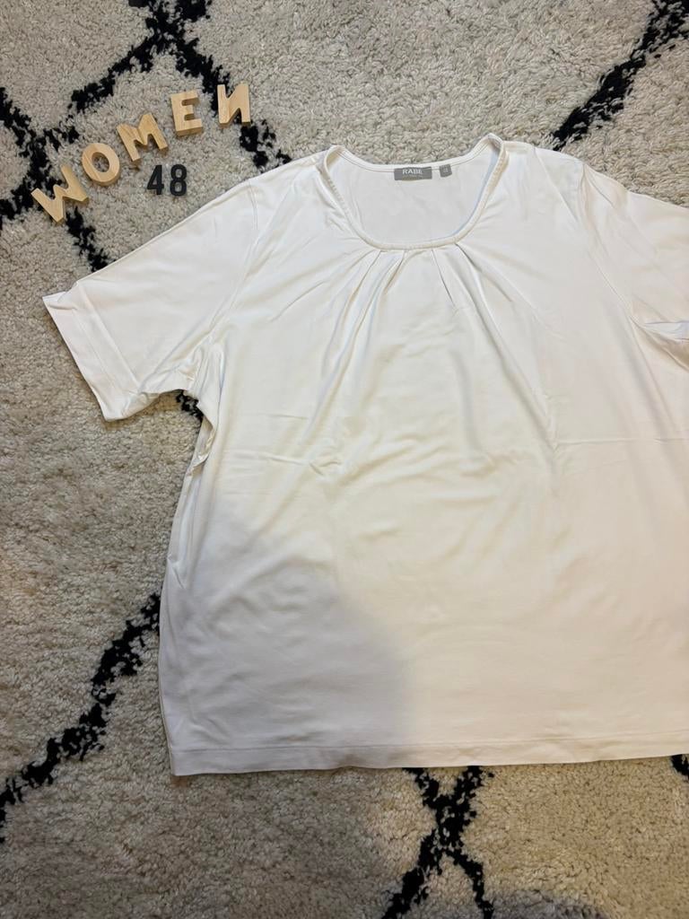 Dames rabe wit shirt maat 48, Wit, Maat 46/48 (XL) of groter, Ophalen of Verzenden, Zo goed als nieuw