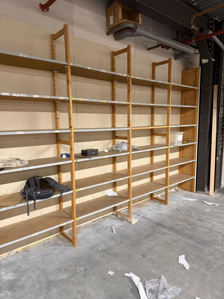23x Bruynzeel stellingkast – 270 cm hoog – totaal 21M, Ophalen, Zo goed als nieuw