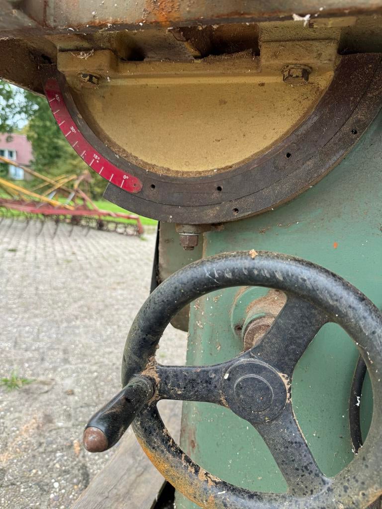 Zaagtafel 380V - Werkt Goed, Doe-het-zelf en Verbouw, Gereedschap | Zaagmachines, Cirkelzaag, O, Ophalen of Verzenden, 1200 watt of meer