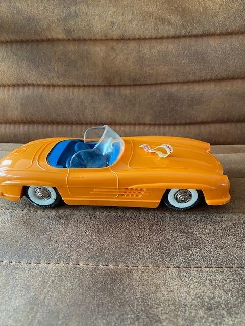 Mercedes 300SL cabriolet Arnold REX  plastic W.Germany '60, Antiek en Kunst, Antiek | Speelgoed, Ophalen of Verzenden