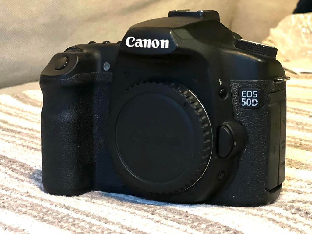 Canon 50D spiegelreflexcamera, Ophalen of Verzenden, Zo goed als nieuw, Canon, Geen optische zoom