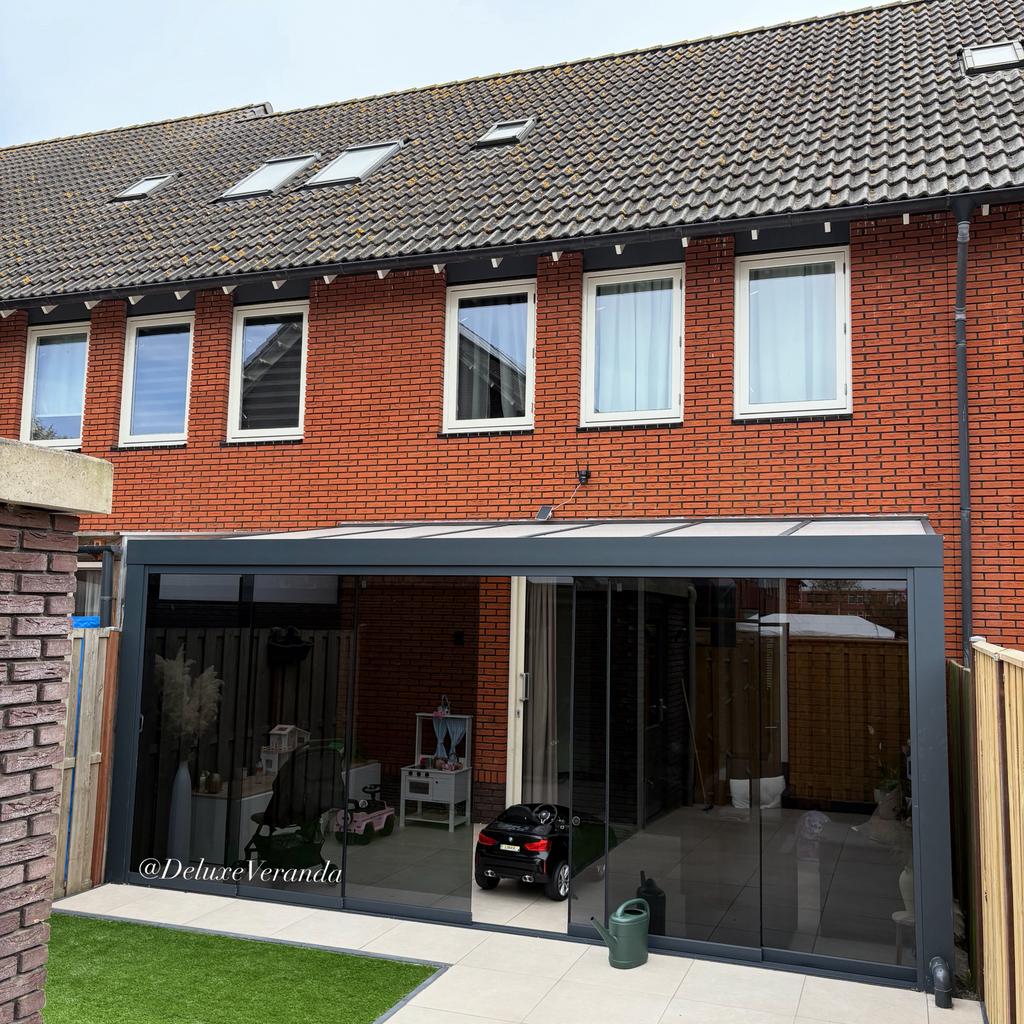 Overkapping Veranda 2025 Luxe Model Tuinkamer, Tuin en Terras, Info@deluxeveranda.nl, Nieuw, Ophalen of Verzenden, .