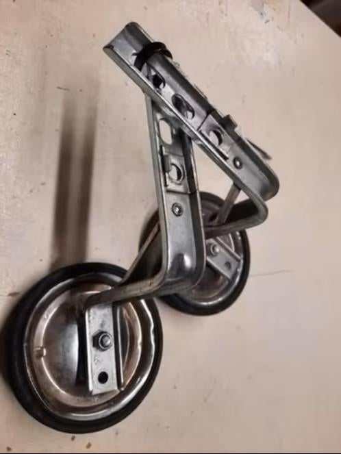 Zijwieltjes kinderfiets, Fietsen en Brommers, Ophalen, Gebruikt, Minder dan 16 inch, Zijwieltjes