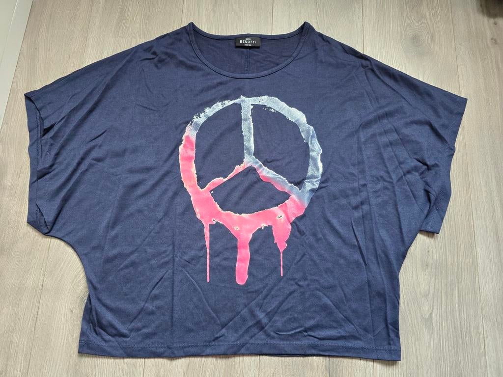 Marineblauw blouse Gina Benotti, maat S, Nieuw (FK3), Ophalen of Verzenden, Nieuw, Maat 38/40 (M), Blauw