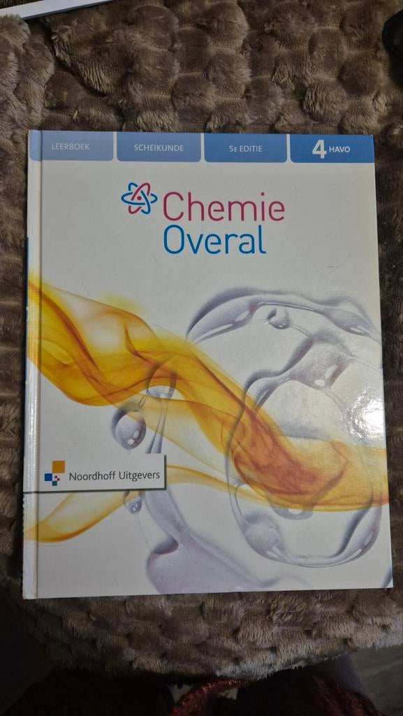 Chemie Overal - 4 HAVO - 5e Editie, Onbekend, Scheikunde, HAVO, Ophalen of Verzenden