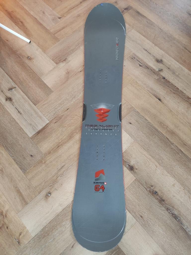 Nidecker Megalight 164 Snowboard - Gebruikt, Sport en Fitness, Snowboarden, Ophalen, Gebruikt, Board
