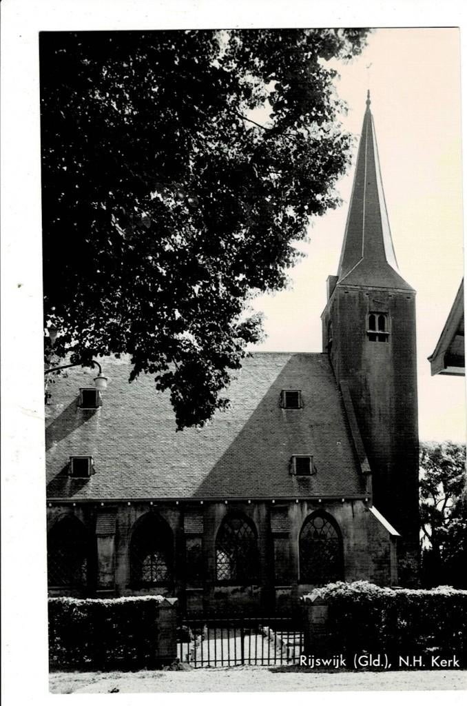 Rijswijk, Kerk, Ophalen of Verzenden, Ongelopen, Gelderland