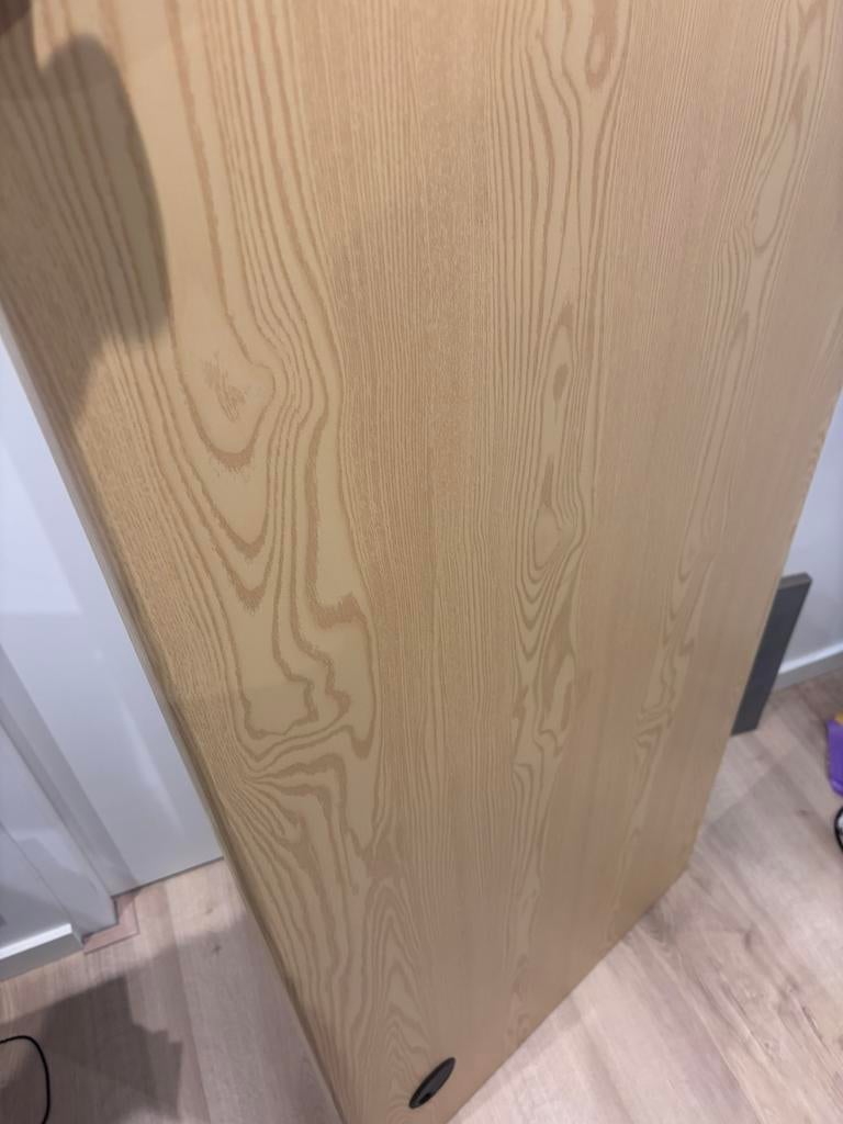 Bureaublad 140 x 60 cm | eiken look, Doe-het-zelf en Verbouw, Ophalen of Verzenden, Nieuw, Hout