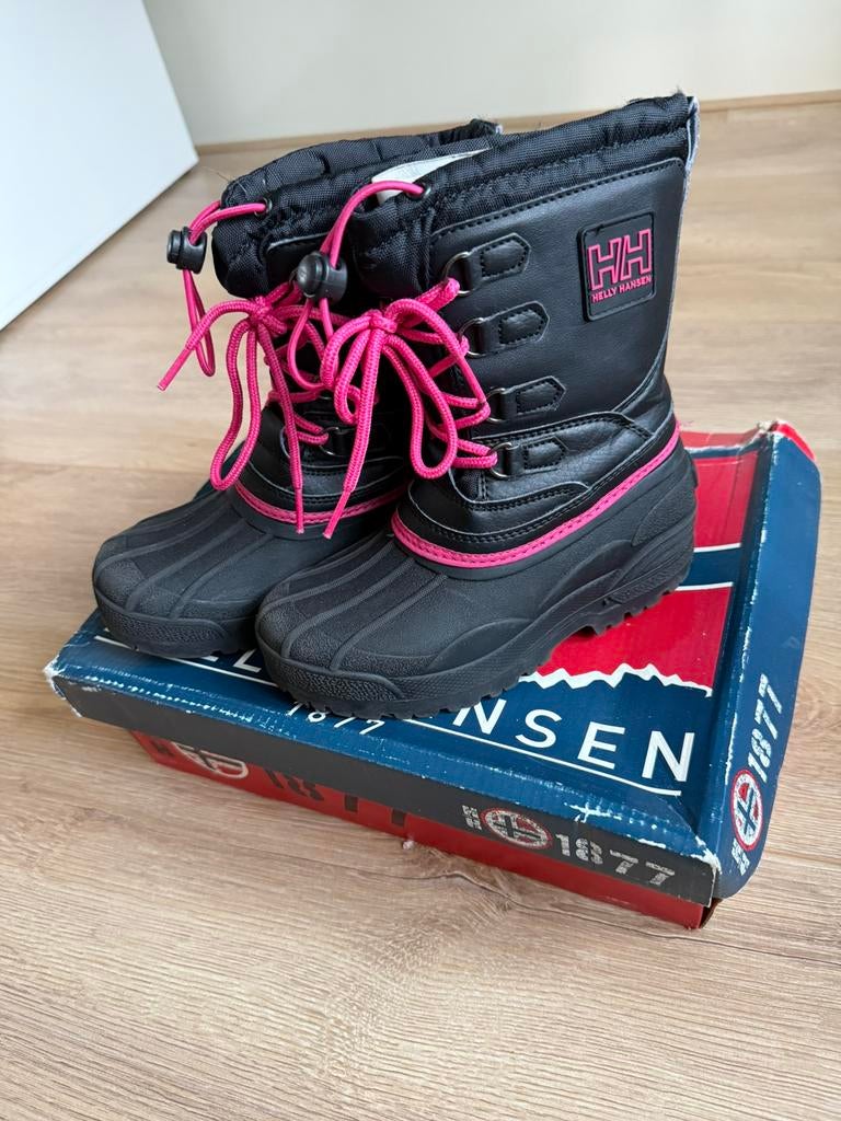 Snow boots Helly Hansen zgan zwart met roze, Ophalen of Verzenden, Zo goed als nieuw, Meisje, Overige typen
