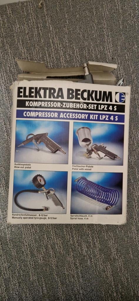 Elektra Beckum Compressor Accessoire Kit LPZ 4 S, Ophalen of Verzenden, Nieuw