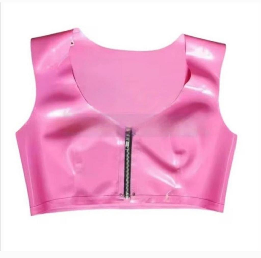 Mooie latex bh met rits, tm 3XL, Kleding | Dames, Ondergoed en Lingerie, Verzenden, BH