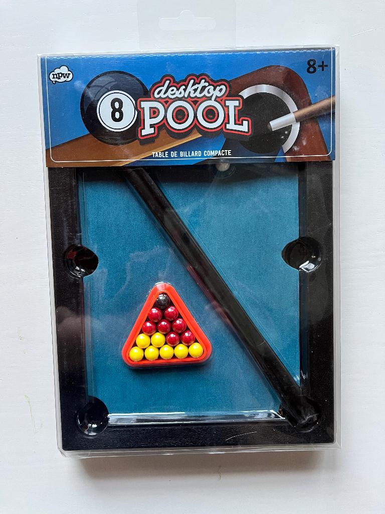 Mini pooltafel / desktop pooltable, Sport en Fitness, Biljarten en Poolen, Verzenden, Nieuw, Pooltafel