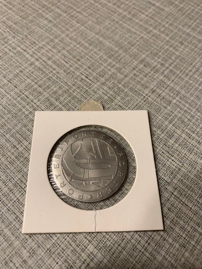 Herinneringsmunt Rotterdam, 1340-1990, Ophalen of Verzenden, Koningin Beatrix