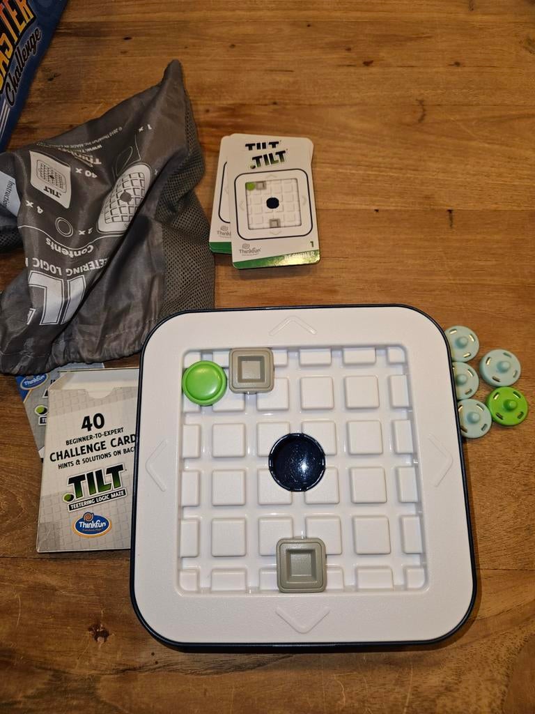 Tilt Thinkfun Logisch Denkspel, Hobby en Vrije tijd, Gezelschapsspellen | Bordspellen, Een of twee spelers, Thinkfun, Ophalen of Verzenden