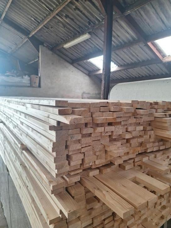 550 brede vuren panlatten 20 x 50 x 5.07m, Minder dan 25 mm, Nieuw, Ophalen of Verzenden, Plank