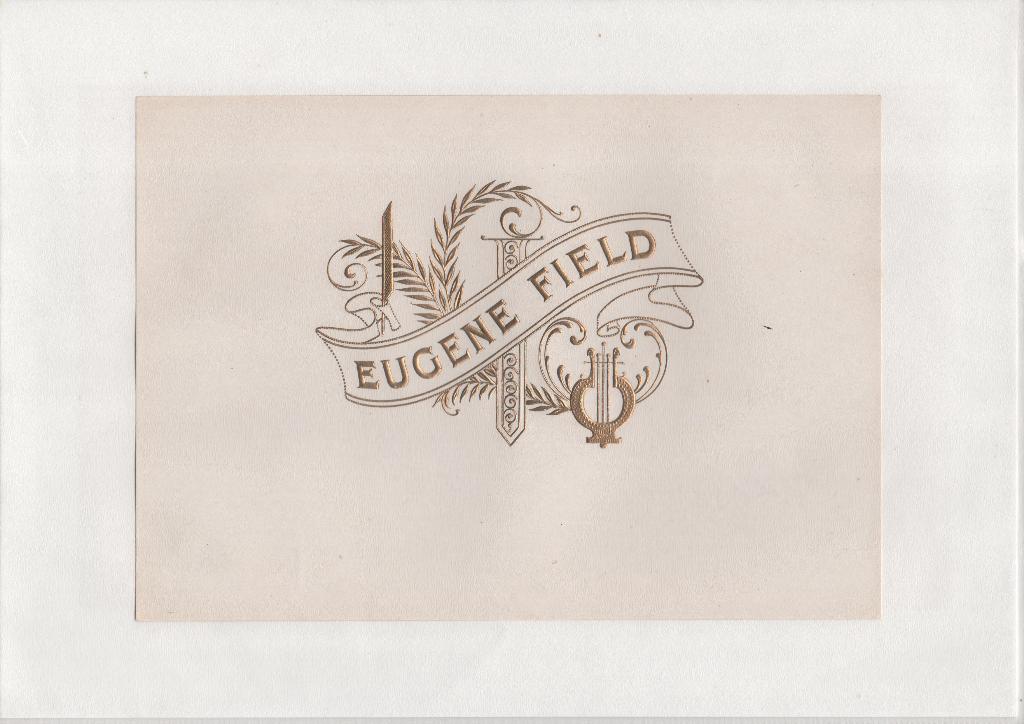 Sigarenband 159 Etiket Eugene Field, Verzamelen, Ophalen of Verzenden, Zo goed als nieuw, Sigarenbandjes