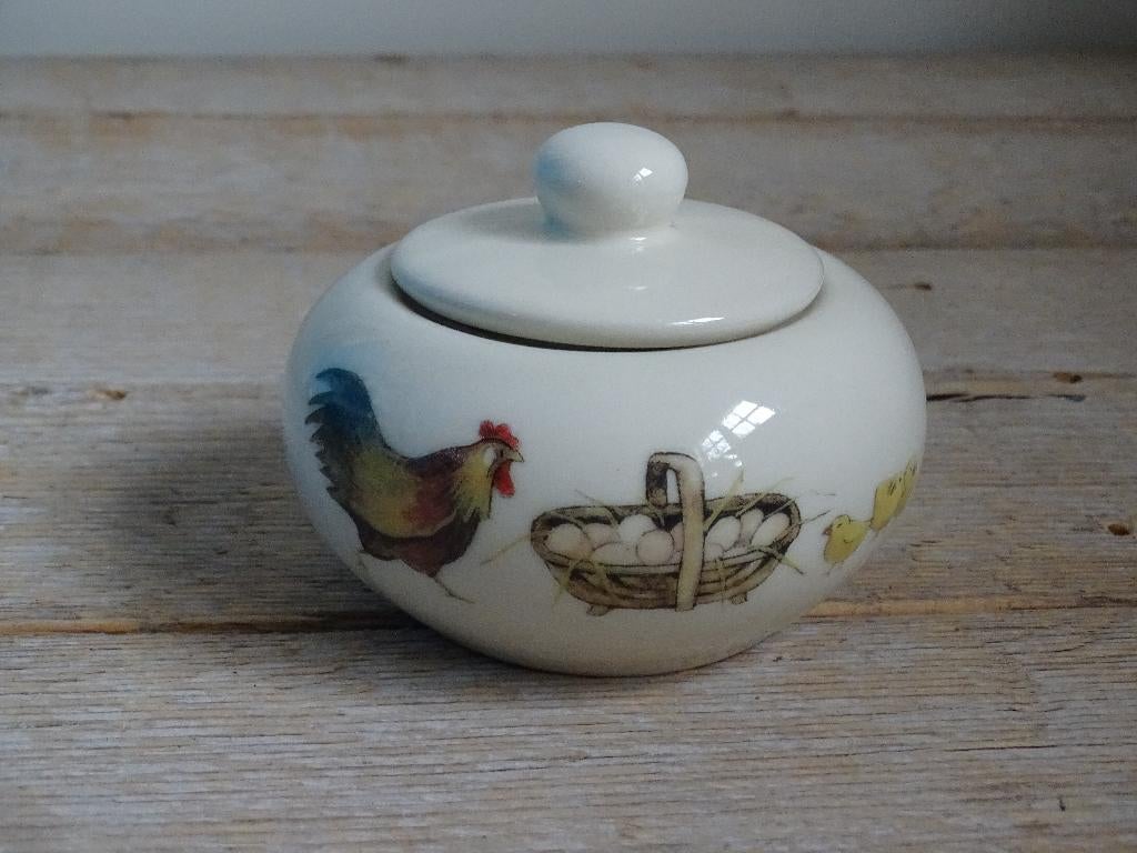Servies, Jet (by Ter Steege) CHICKEN, zo goed als nieuw, Overige typen, Ophalen of Verzenden, Zo goed als nieuw, Overige stijlen