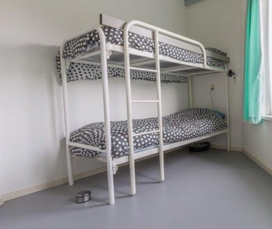 Stapelbed incl. Matrassen, Ophalen, Gebruikt, 160 tot 180 cm, Tweepersoons